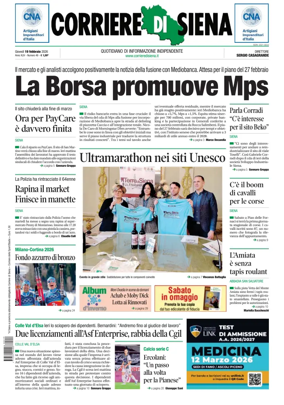 Cover of Corriere di Siena