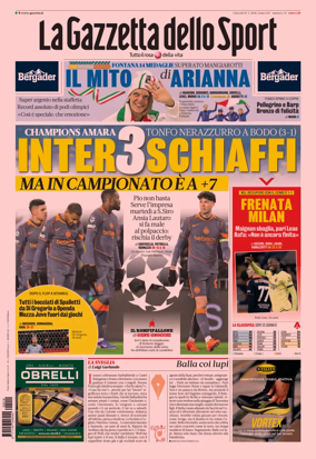 Cover of La Gazzetta dello Sport - Napoli