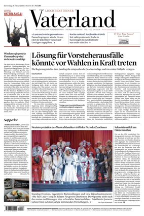 Cover of Liechtensteiner Vaterland