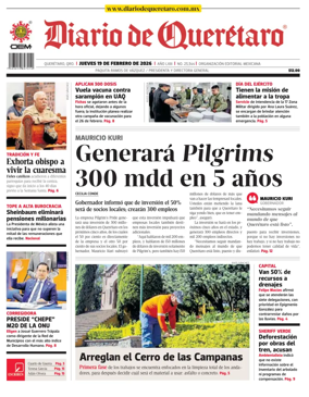 Cover of Diario de Queretaro