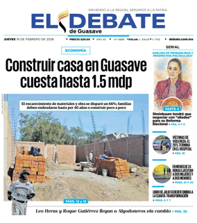Cover of El Debate de Guasave
