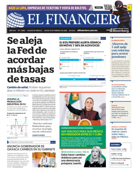Cover of El Financiero