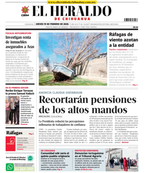 Cover of El Heraldo de Chihuahua