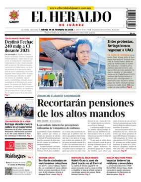 Cover of El Heraldo de Juarez
