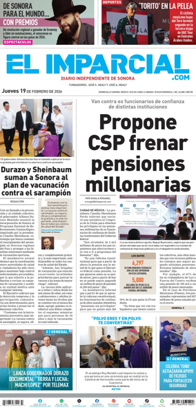 Cover of El Imparcial