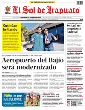 Cover of El Sol de Irapuato