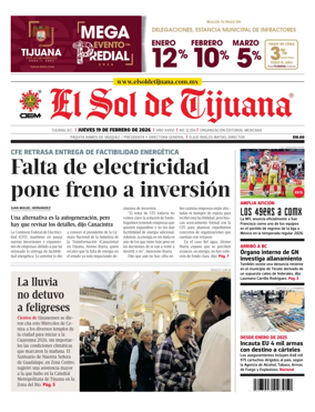 Cover of El Sol de Tijuana