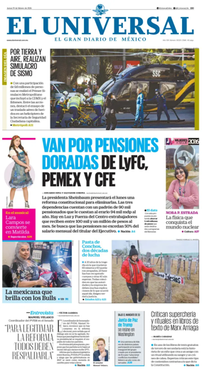 Cover of El Universal