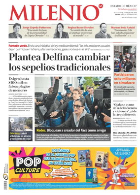 Cover of Milenio Edo de Mexico
