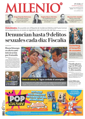 Cover of Milenio Puebla