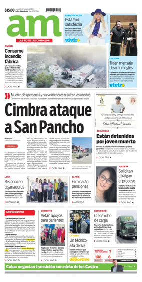 Cover of Periodico AM (Leon)