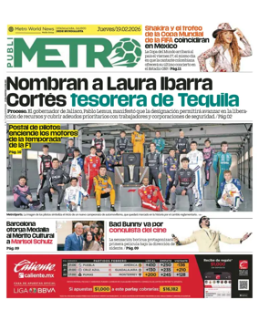 Cover of Publimetro Guadalajara
