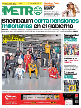 Cover of Publimetro Merida