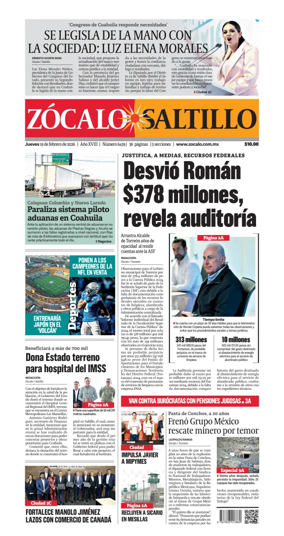 Cover of Zocalo Saltillo