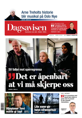 Cover of Dagsavisen