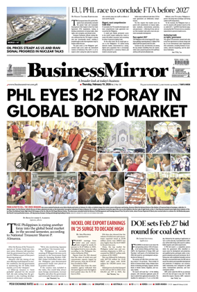 Cover of BusinessMirror