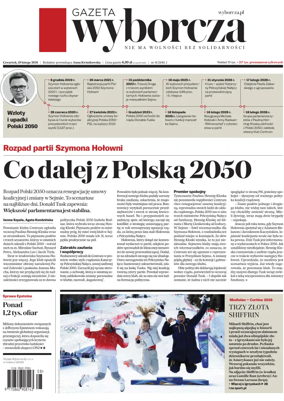 Cover of Gazeta Wyborcza