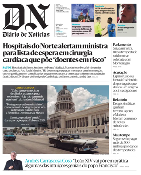 Cover of Diario de Noticias