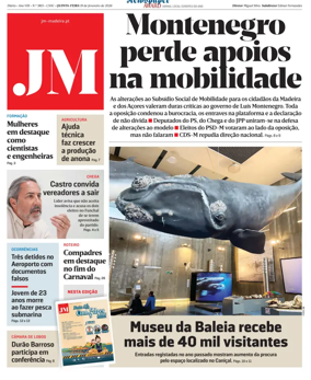 Cover of Jornal Madeira