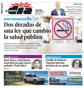 Cover of El Nuevo Dia
