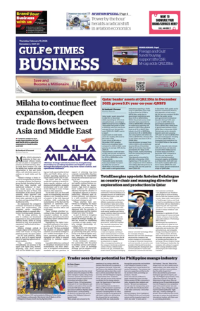 Cover of Gulf Times Business