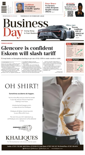 Cover of Business Day