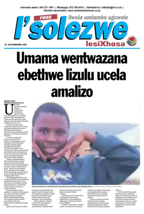 Cover of Isolezwe lesiXhosa