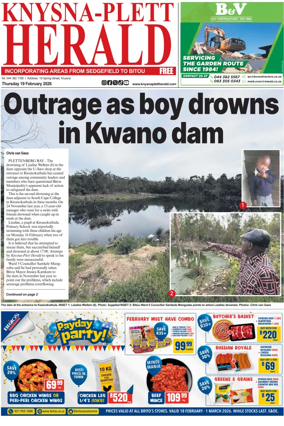 Cover of Knysna-Plett Herald