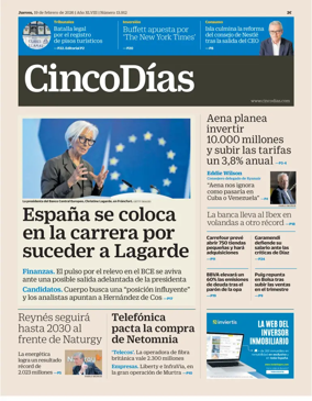 Cover of Cinco Dias