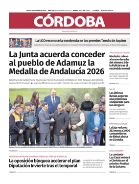 Cover of Diario Cordoba