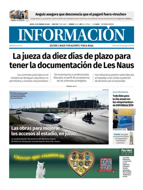 Cover of Diario Informacion (Elche y Vega Baja)