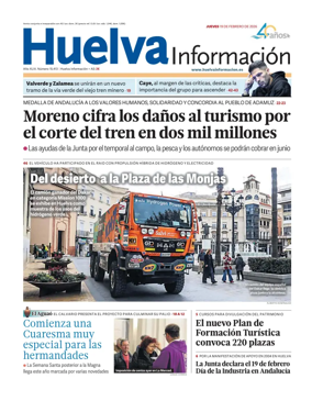 Cover of Huelva Informacion