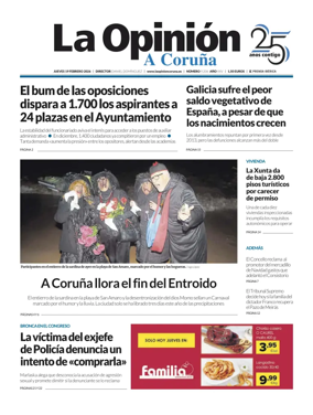 Cover of La Opinion de A Coruna