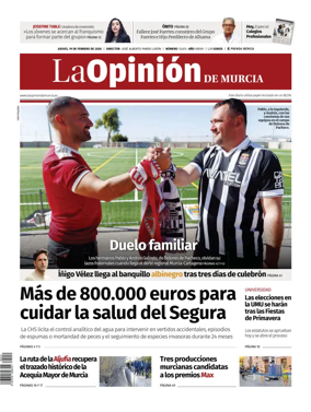 Cover of La Opinion de Murcia