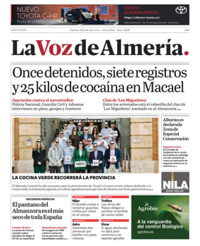 Cover of La Voz de Almeria