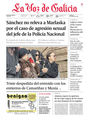 Cover of La Voz de Galicia (Carballo)