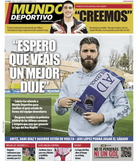 Cover of Mundo Deportivo (Gipuzkoa)