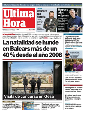 Cover of Ultima Hora