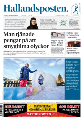 Cover of Hallandsposten