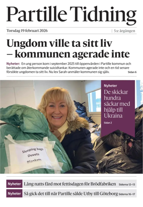 Cover of Partille Tidning