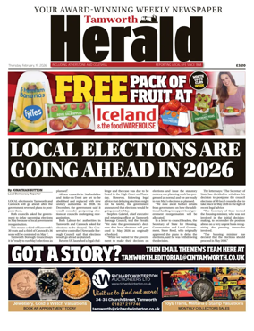Cover of Atherstone & Coleshill Herald