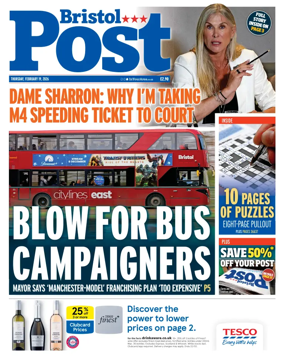 Cover of Bristol Post