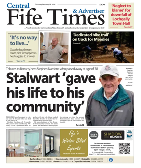 Cover of Central Fife Times