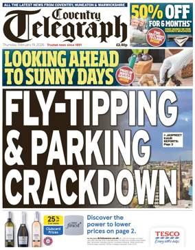 Cover of Coventry Telegraph