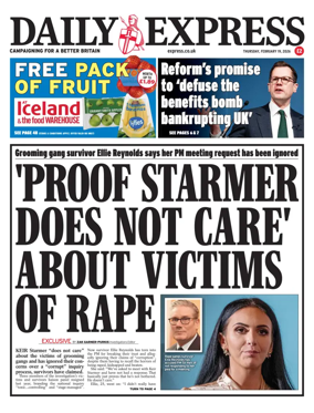 Cover of Daily Express