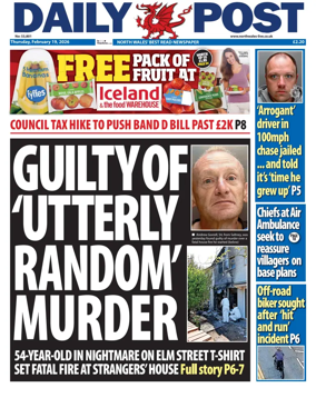 Cover of Daily Post (North Wales)