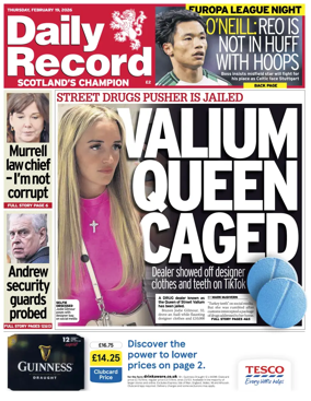 Cover of Daily Record