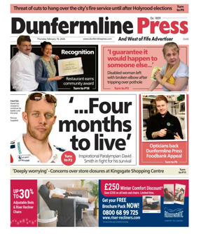 Cover of Dunfermline Press