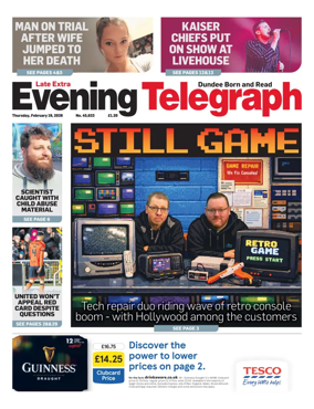 Cover of Evening Telegraph (First Edition)