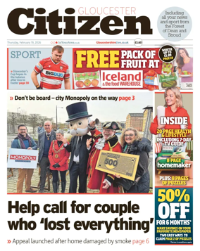 Cover of Gloucester Citizen